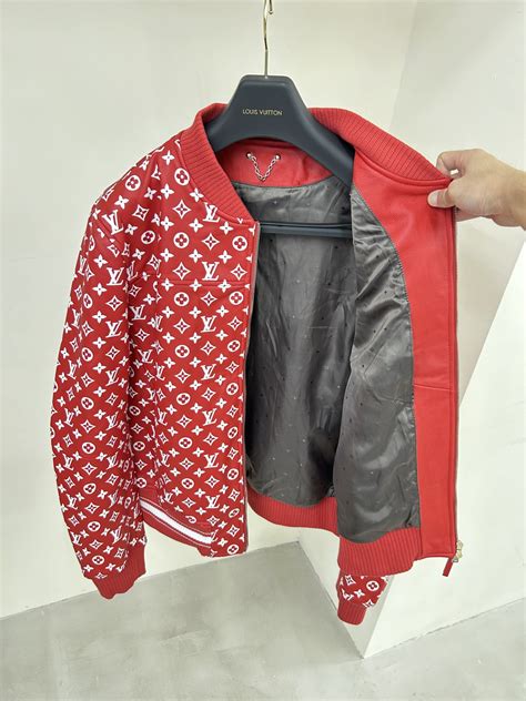 supreme leather jacket replica|supreme drip jacket price.